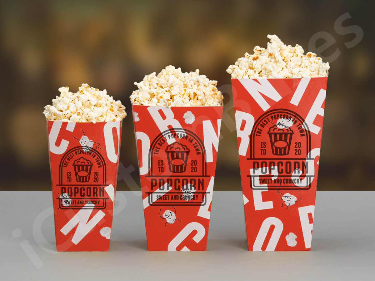 Make your Snack Brand Popular with Custom Popcorn Boxes