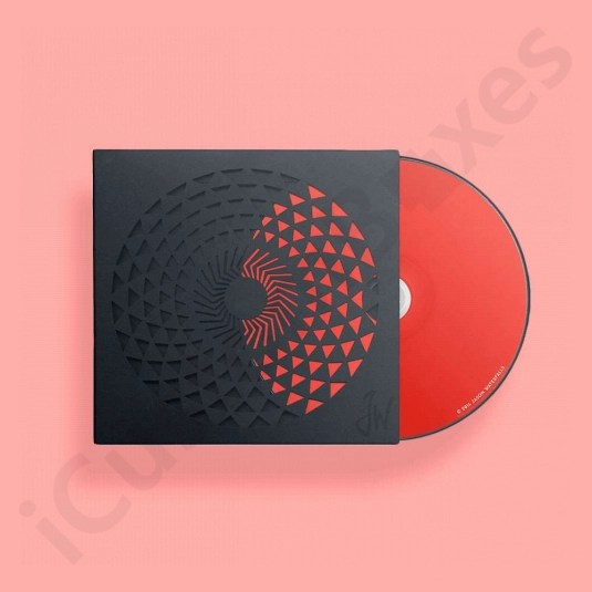 Custom Printed DVD Cardboard Storage Boxes