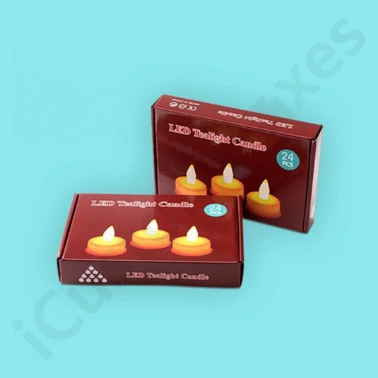 Custom Tea Light Candle Boxes