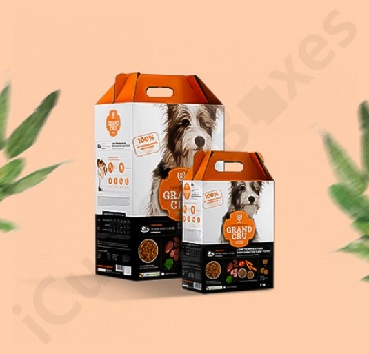 Dog Food Boxes Wholesale Custom Dog Food Packaging