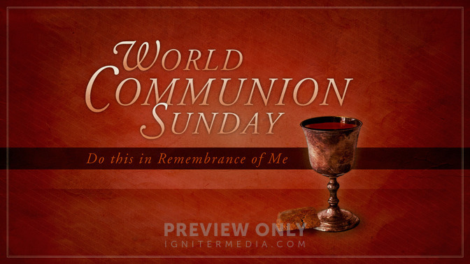 World Communion Sunday Title Graphics Igniter Media