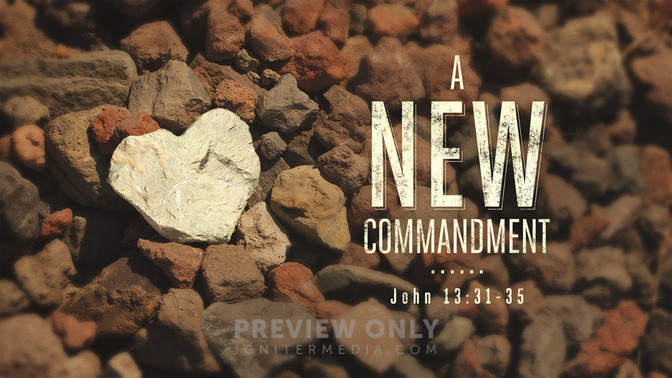 A New Commandment Title Graphics Igniter Media