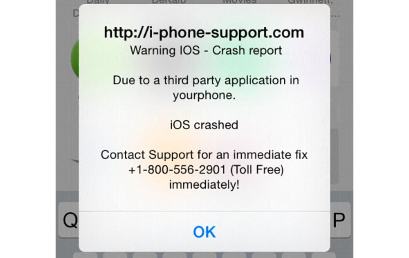 New iOS scam surfaces as crash warnings in Safari browser popups