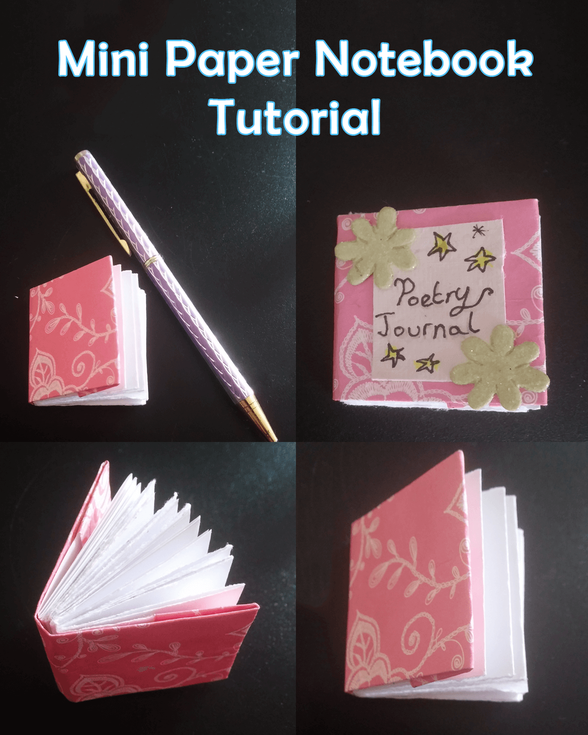 How to Make a Mini Notebook in 8 Steps 📓 Imagine Forest