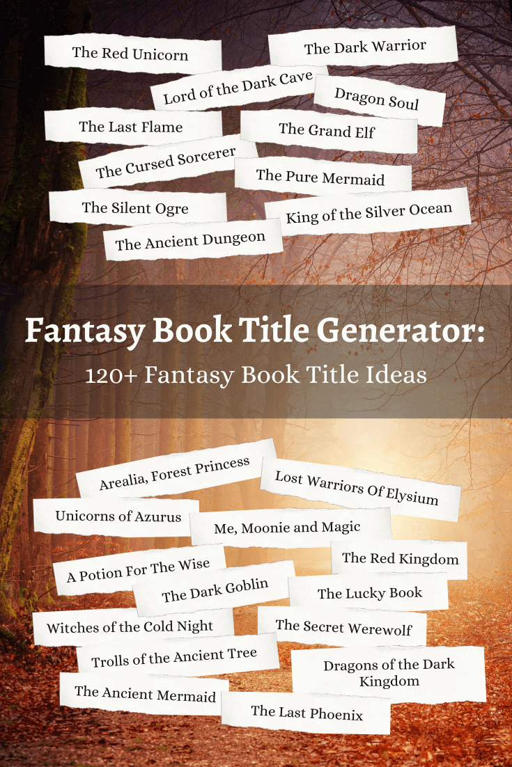 Tips For Writing A Fantasy Novel