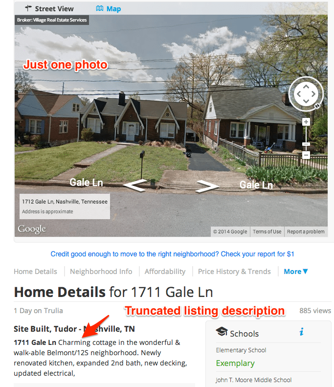 RealTracs is sending Zillow "degraded" listings Inman