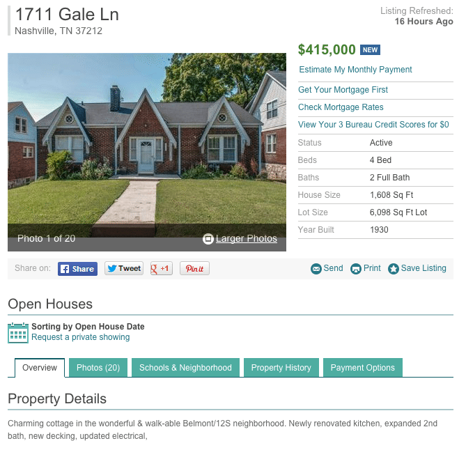 RealTracs is sending Zillow "degraded" listings Inman