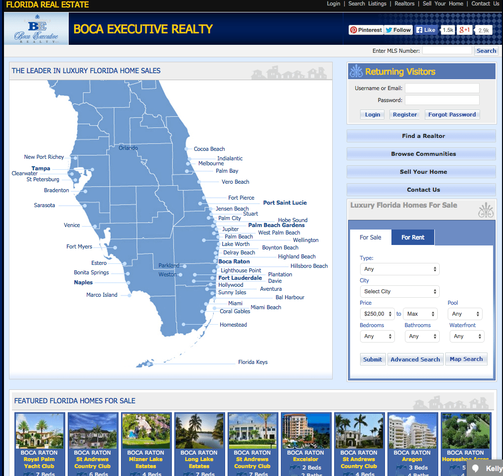 Boca Executive Realty receives over 20M from Quest Equity Inman
