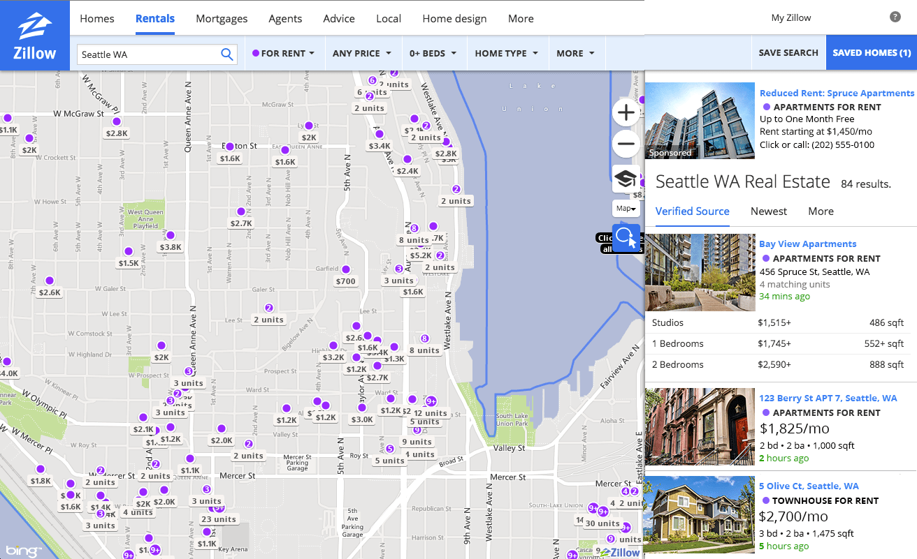 Zillow Rent Connect Boost helps property managers advertise units by