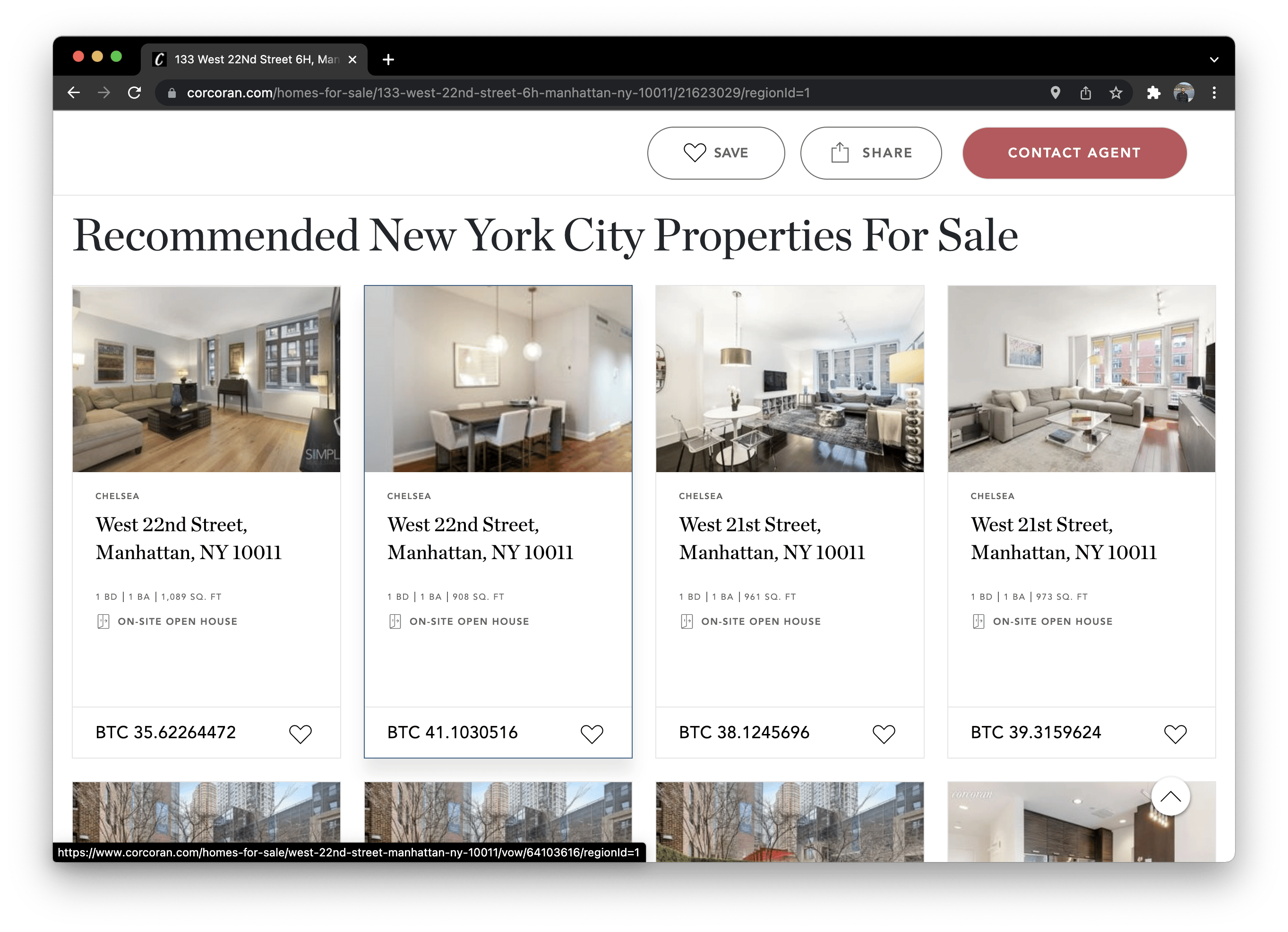 The Corcoran Group Adds Bitcoin Prices, 12 New Languages To site Inman