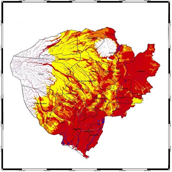 Geohazard Mapping of the Province of Pampanga A Reference for