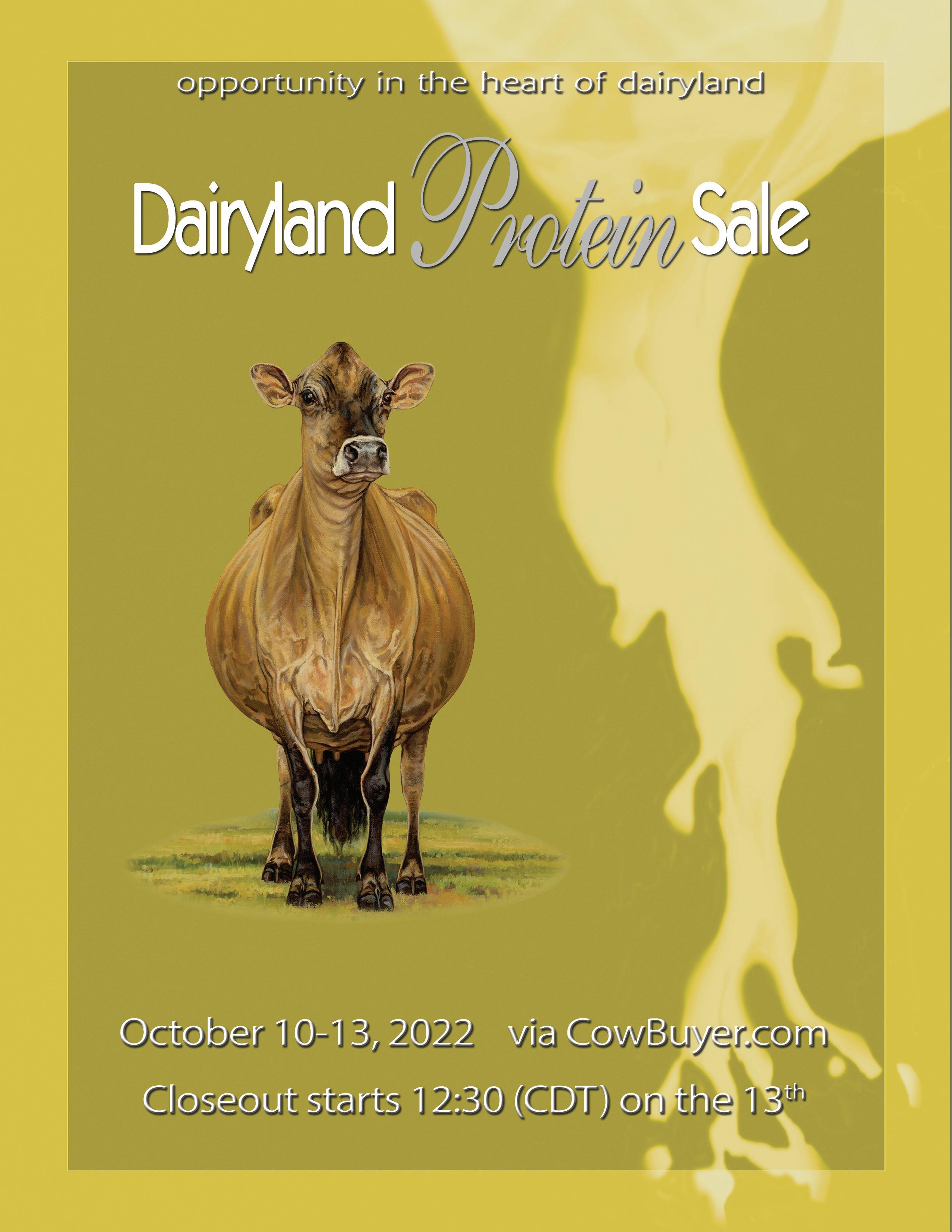 Dairyland Protein Sale, 2022 by AJCA/NAJ/JMS Issuu