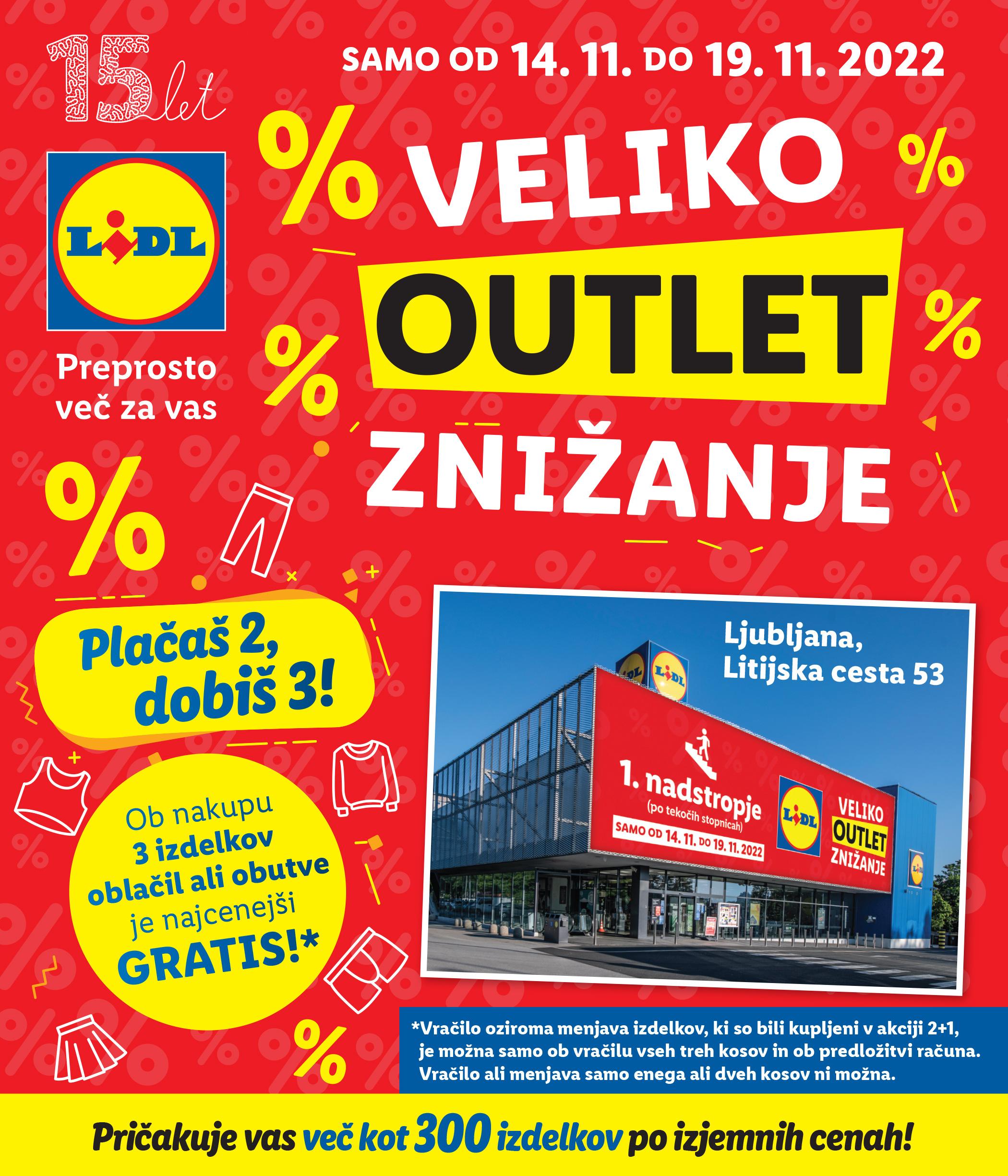 Lidl katalog Outlet Litijska by Vsikatalogi.si Issuu