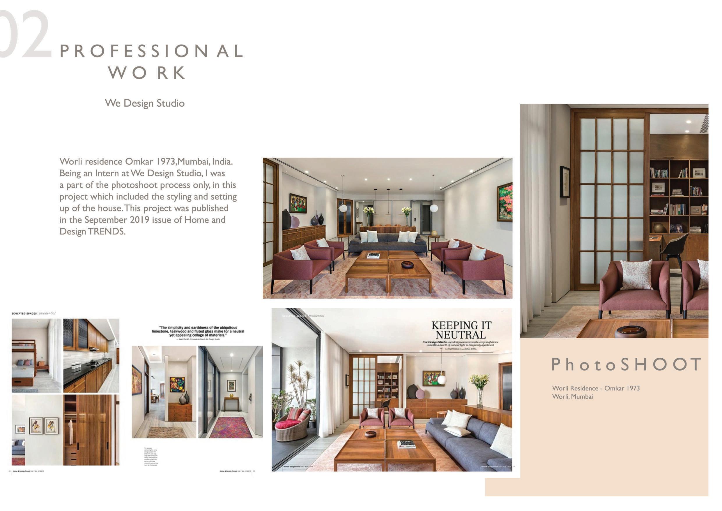 User experience Design Portfolio through an architectural lense by
