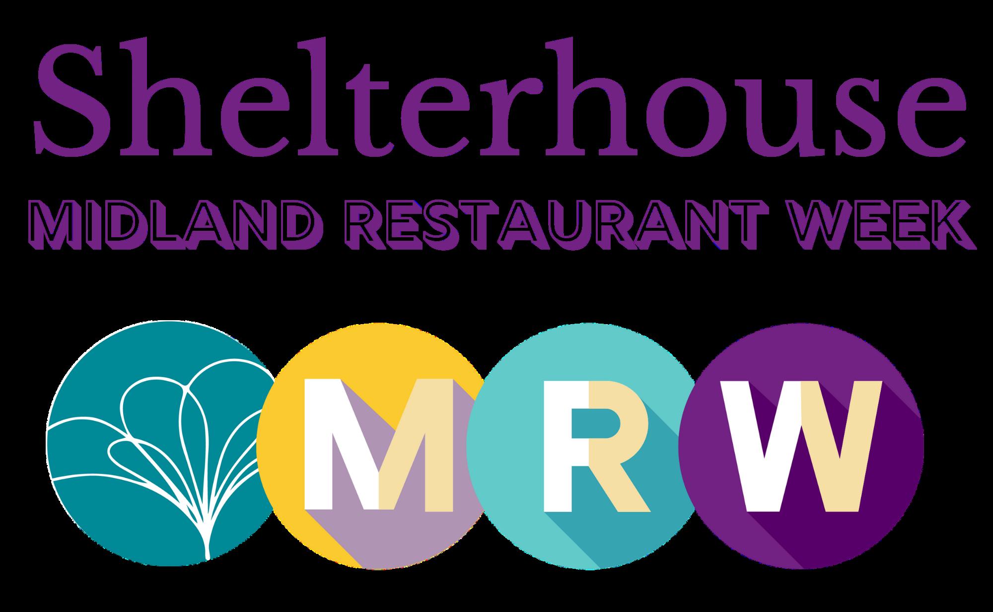 2023 Shelterhouse Midland Restaurant Week Sponsorship Opportunities by