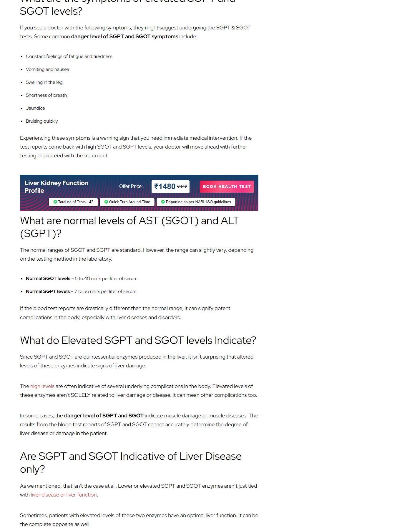 SGPT & SGOT Test What Do They Indicate? by Danish Issuu