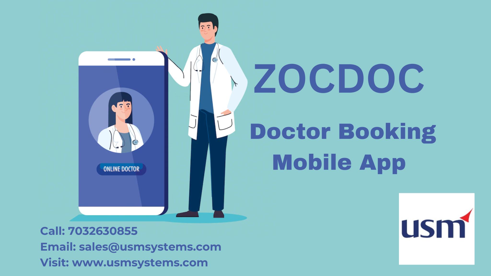 How much does it cost to develop an app like zocdoc ? by harika cheluru