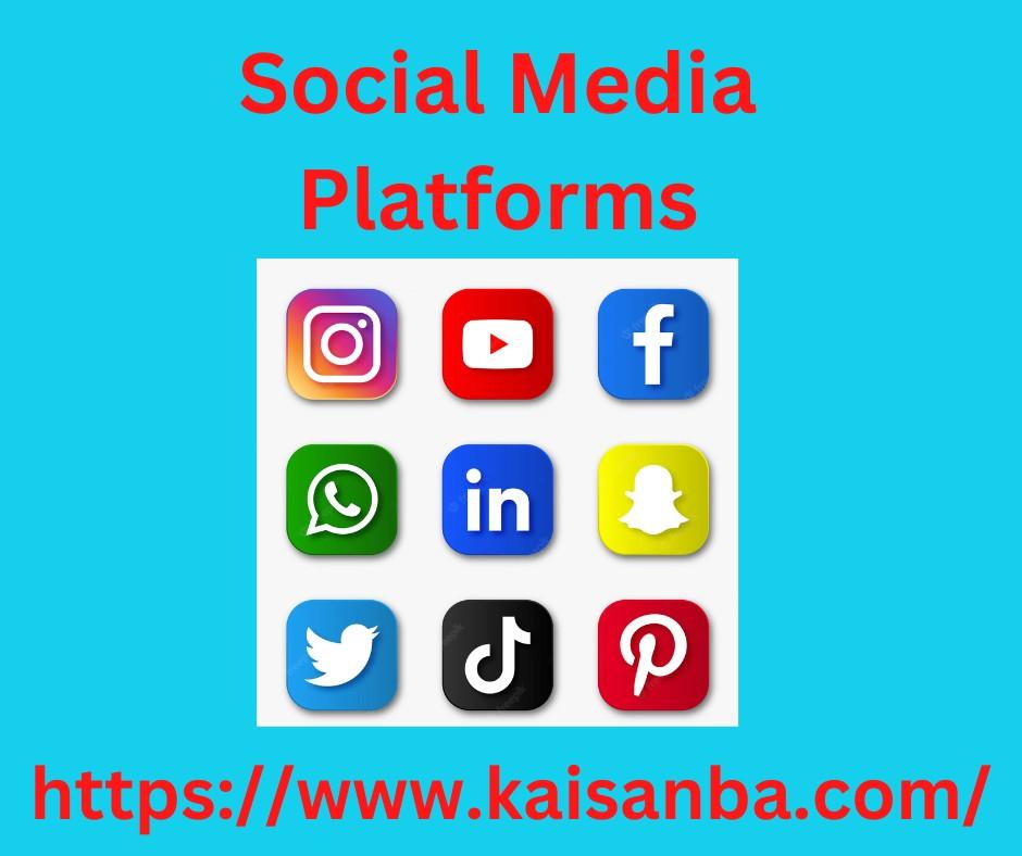 A Complete List Of Social Media Platforms by kaisanba Issuu
