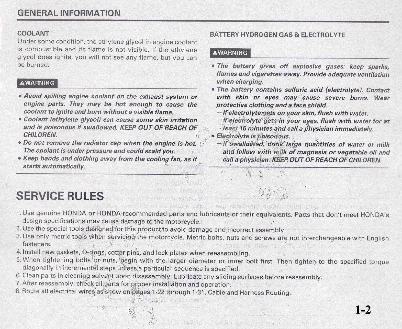 Honda Cb600f Hornet 98 Service Manual by TimothyBrowningO - Issuu