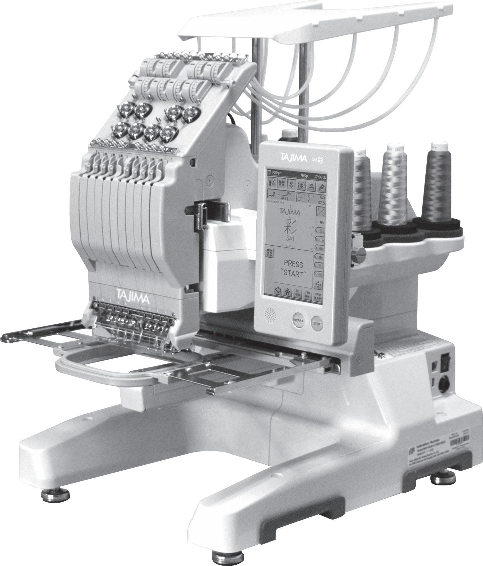 Tajima SAI Operation Manual by AJS Embroidery Services Limited Issuu