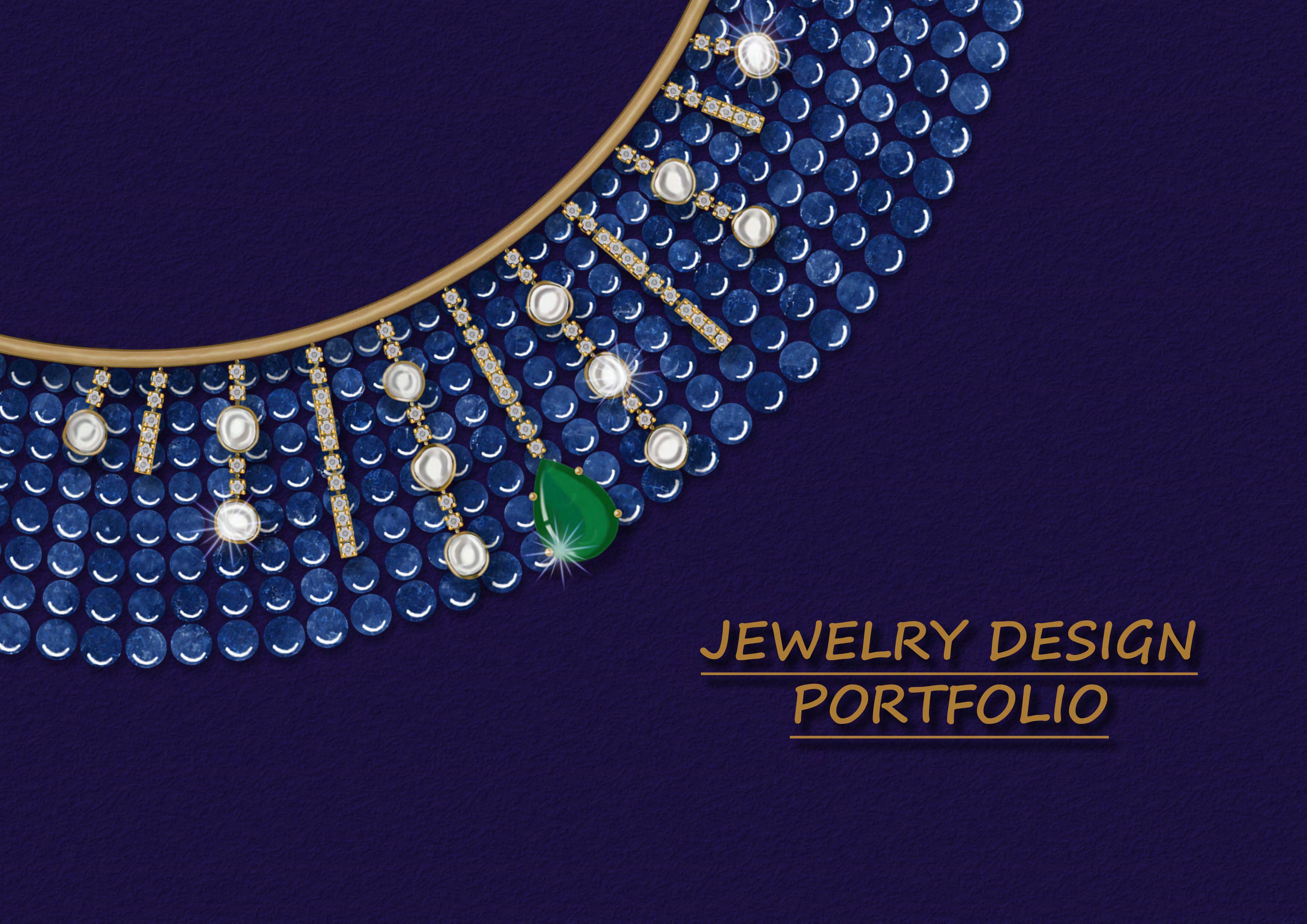 Jewelry Design Portfolio by Vritica Jain Issuu