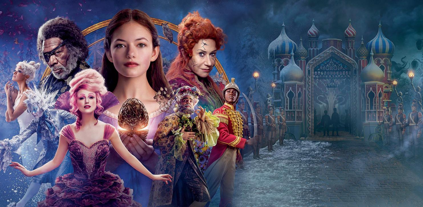 The Nutcracker and the Four Realms 3D Blu Ray Artwork by Dave Simkiss