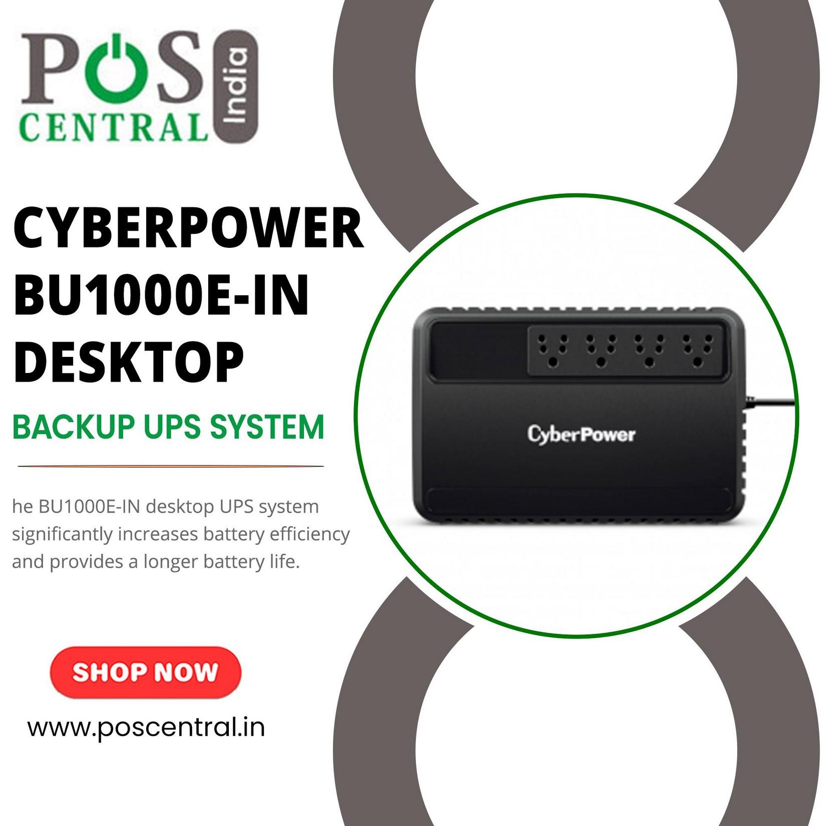 Uninterruptible Power Supply Introducing CyberPower UPS by Pos Central