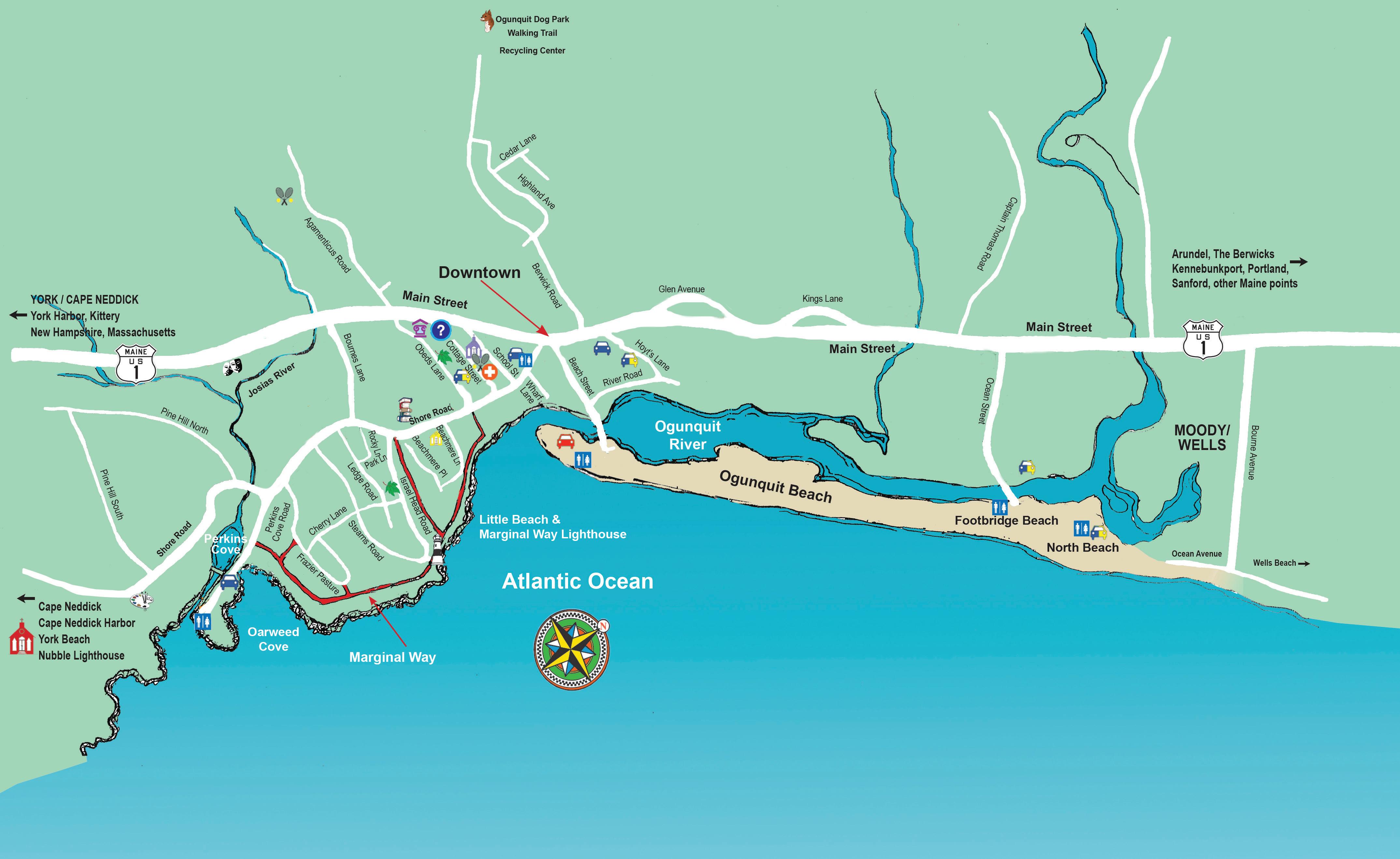 20232024 Ogunquit Town & Marginal Way Map by Ogunquitchamber Issuu