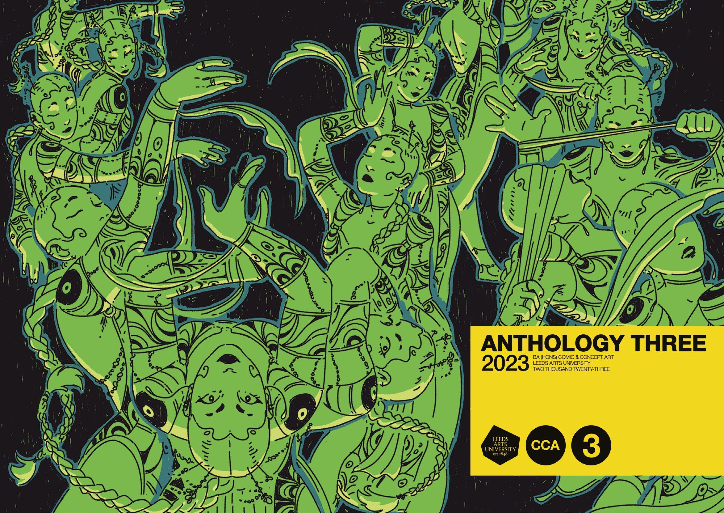 BA (Hons) Comic and Concept Art Anthology 3 by Leeds Arts University