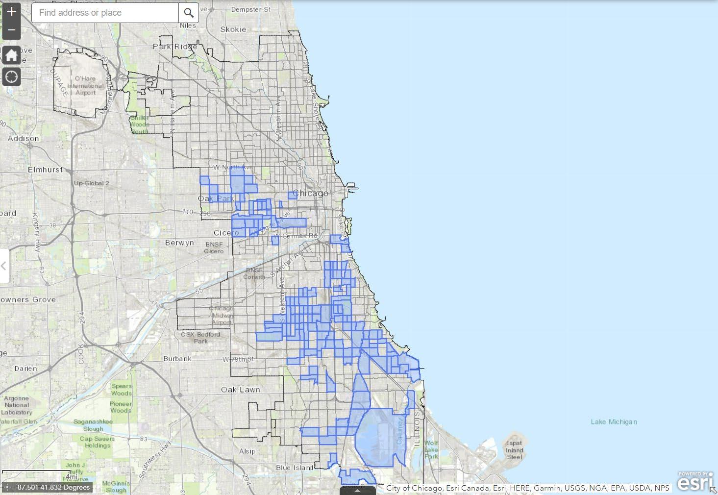 Assessing development need and impact in Chicago’s Opportunity Zones