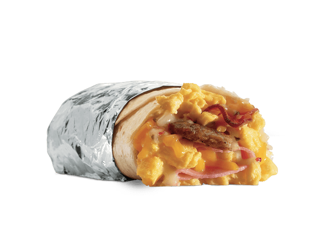 Jack In The Box Meat Lovers Breakfast Burrito