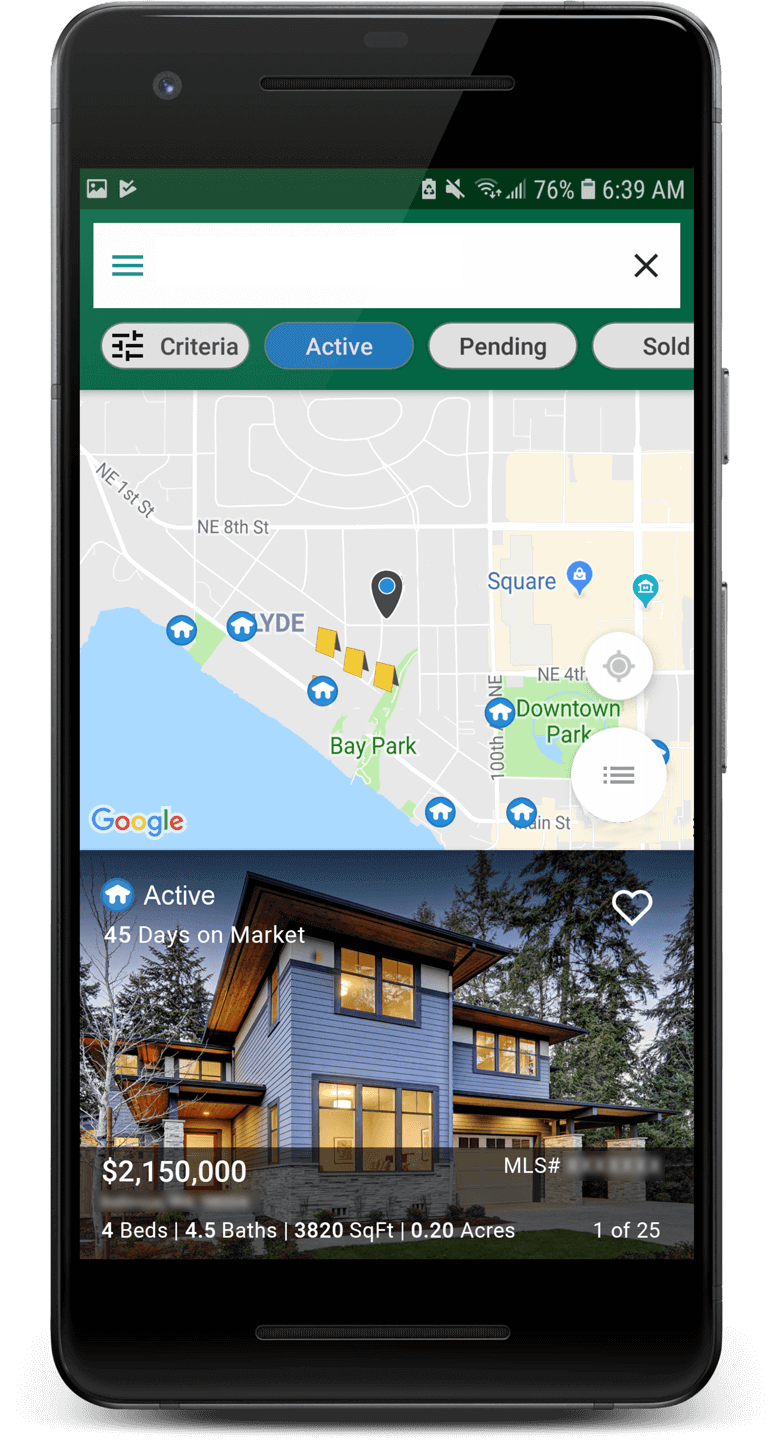 Mobile Home Search App John L. Scott Real Estate