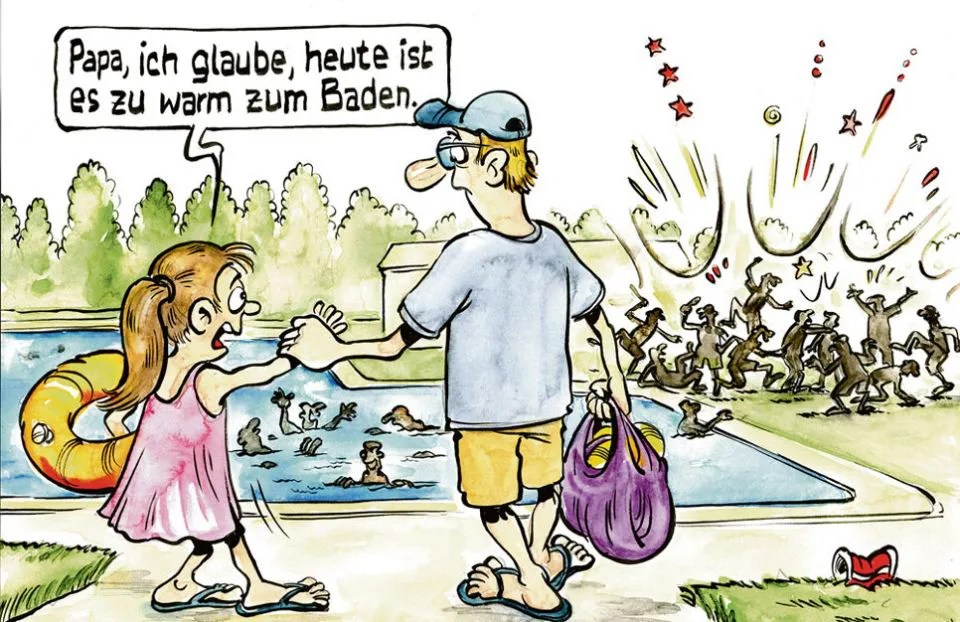 Baerbock Karikatur Politik taz.de Vielleicht ist annalena