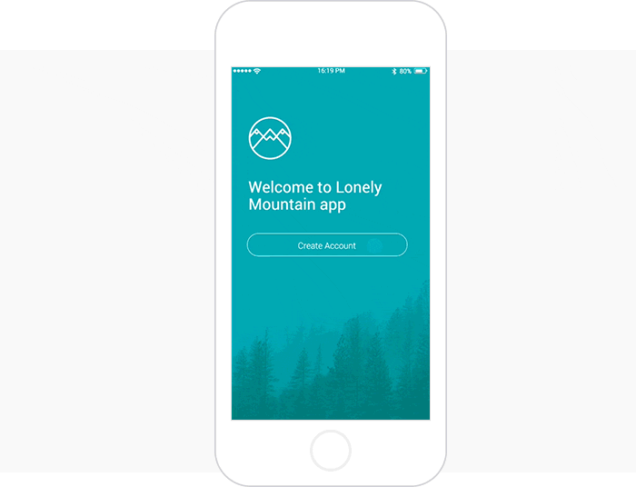Prototyping login and sign up forms for web and mobile
