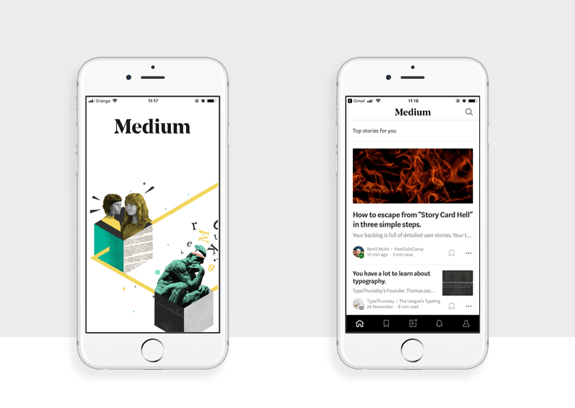 Best mobile UI app designs of the year Justinmind