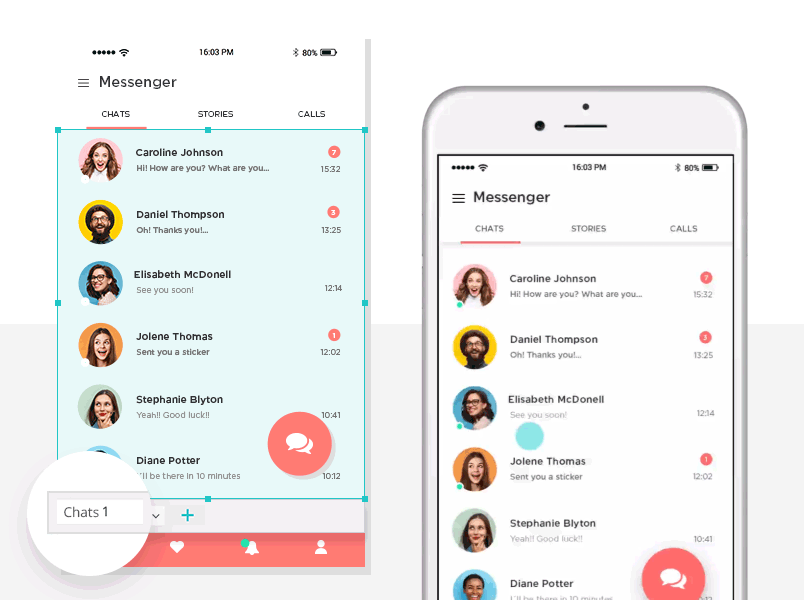 How to design a messenger app in six easy steps Justinmind
