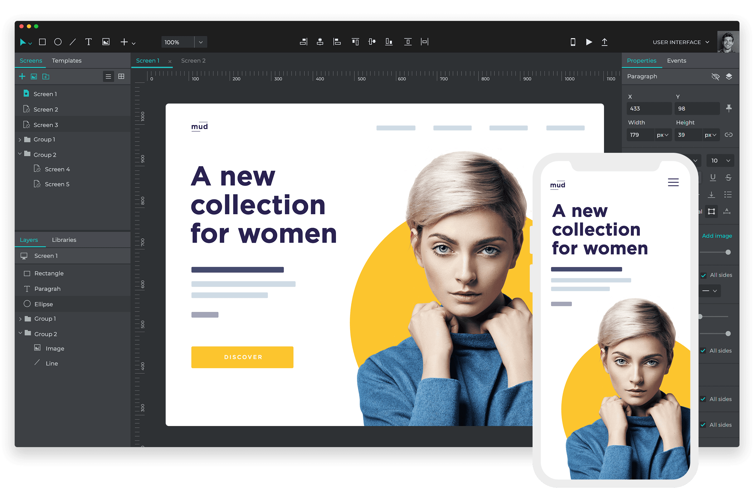 Free Prototyping Tool For Web Mobile Apps Justinmind