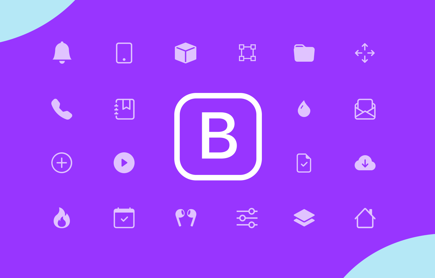 Free Bootstrap icons UI kit a new way to enhance your web apps Justinmind