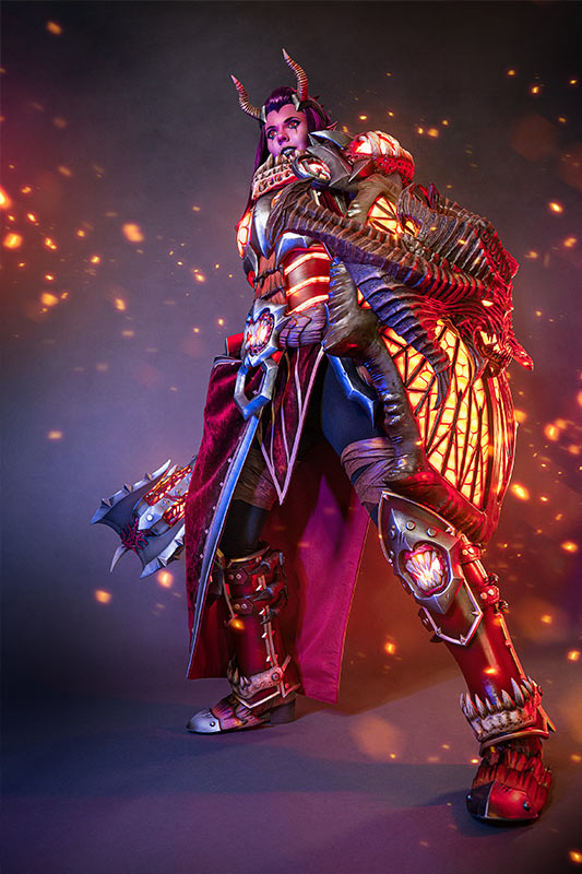 Overwatch/Diablo Demonic Brigitte Cosplay Print KamuiCosplay