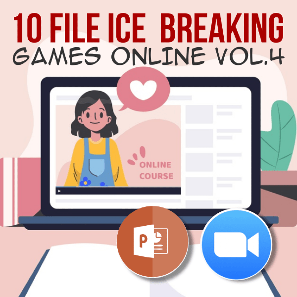 Vol. 4 Paket HEMAT 10 File Powerpoint Ice Breaking Games Siap Main untuk Kelas Online Zoom