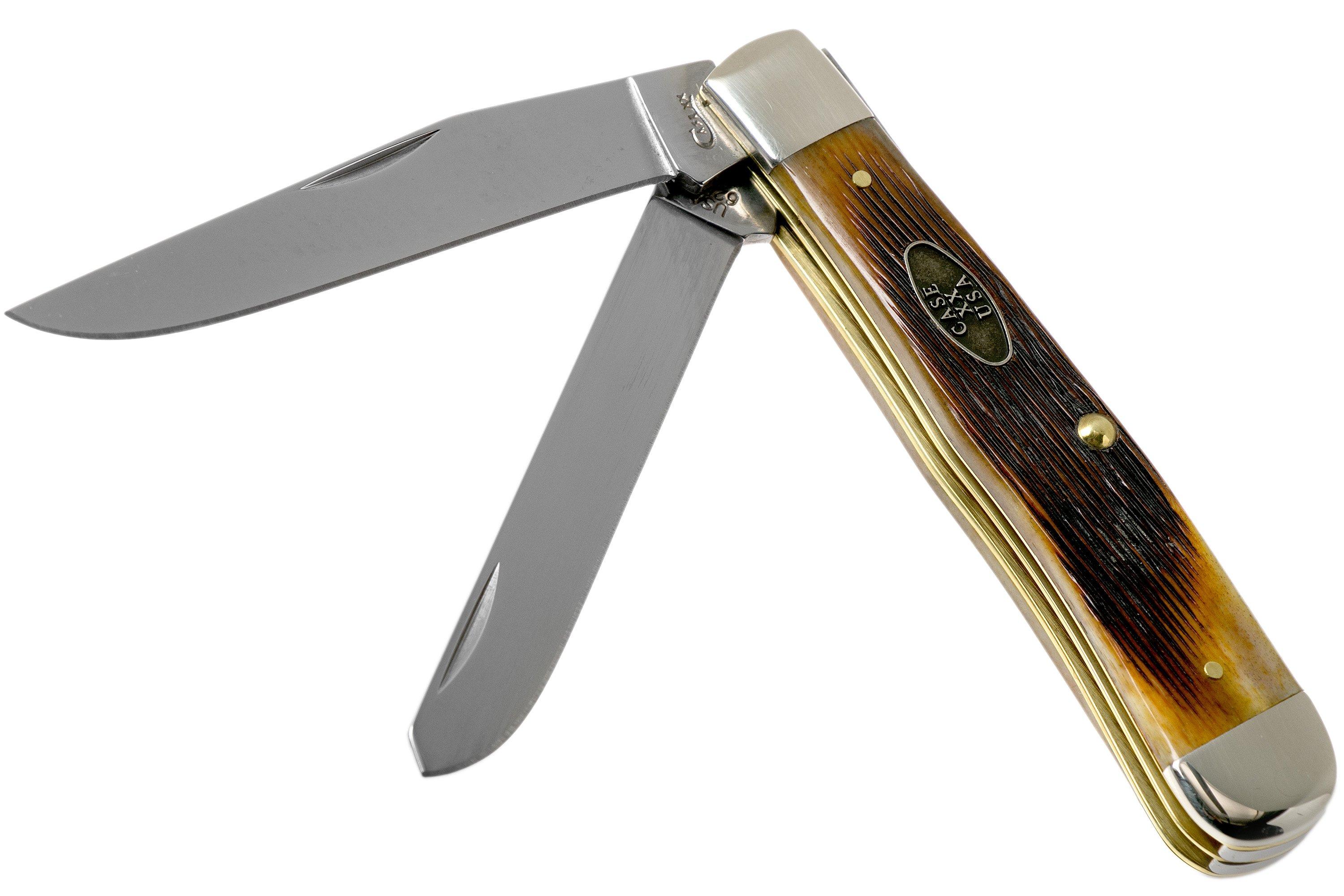 Case Trapper Antique Bone, Barnboard Jig, 25151, 6254 rostfrei