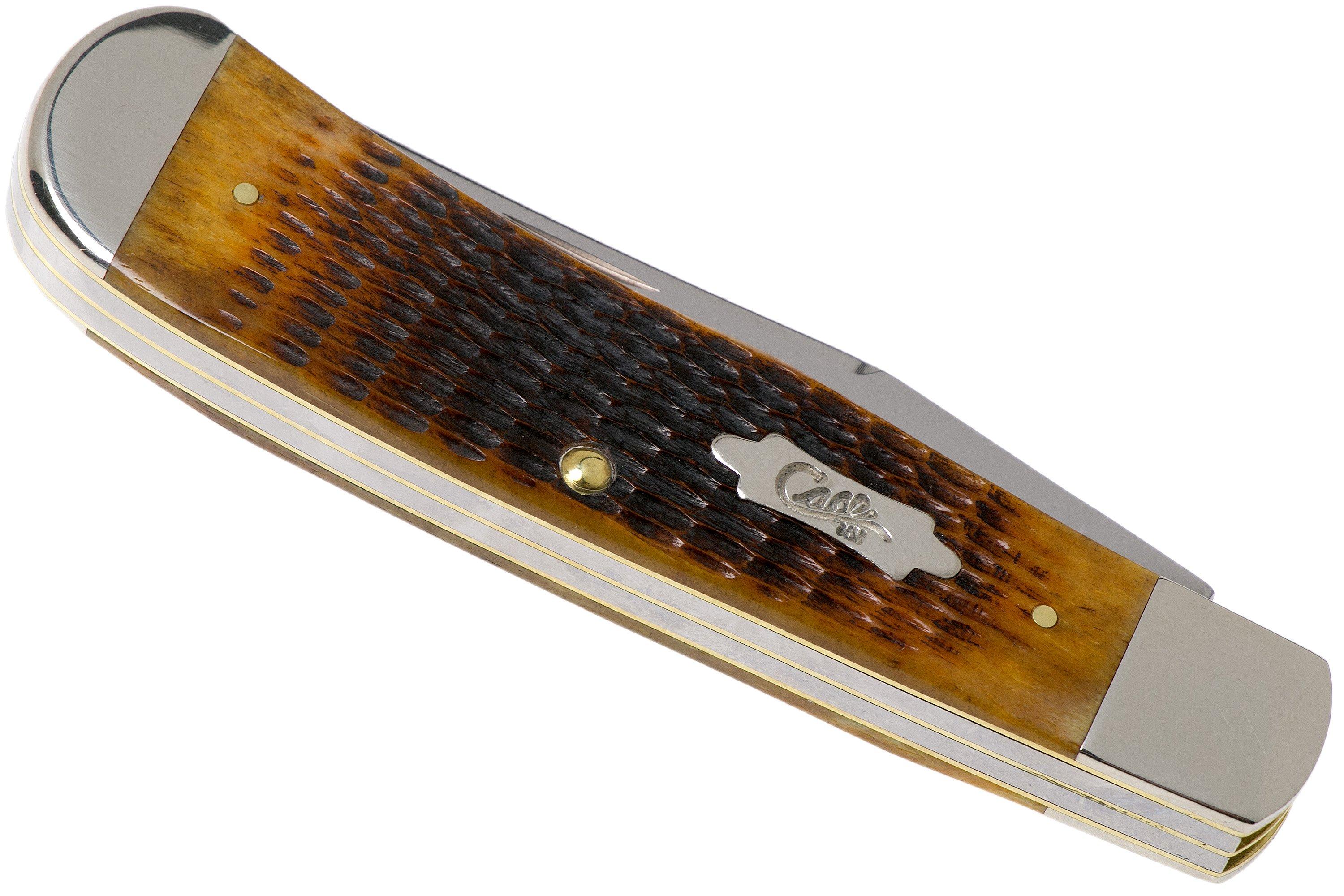 Case Panama Antique Bone, Rogers Corn Cob Jig, 52835, TB62546 SS pocket