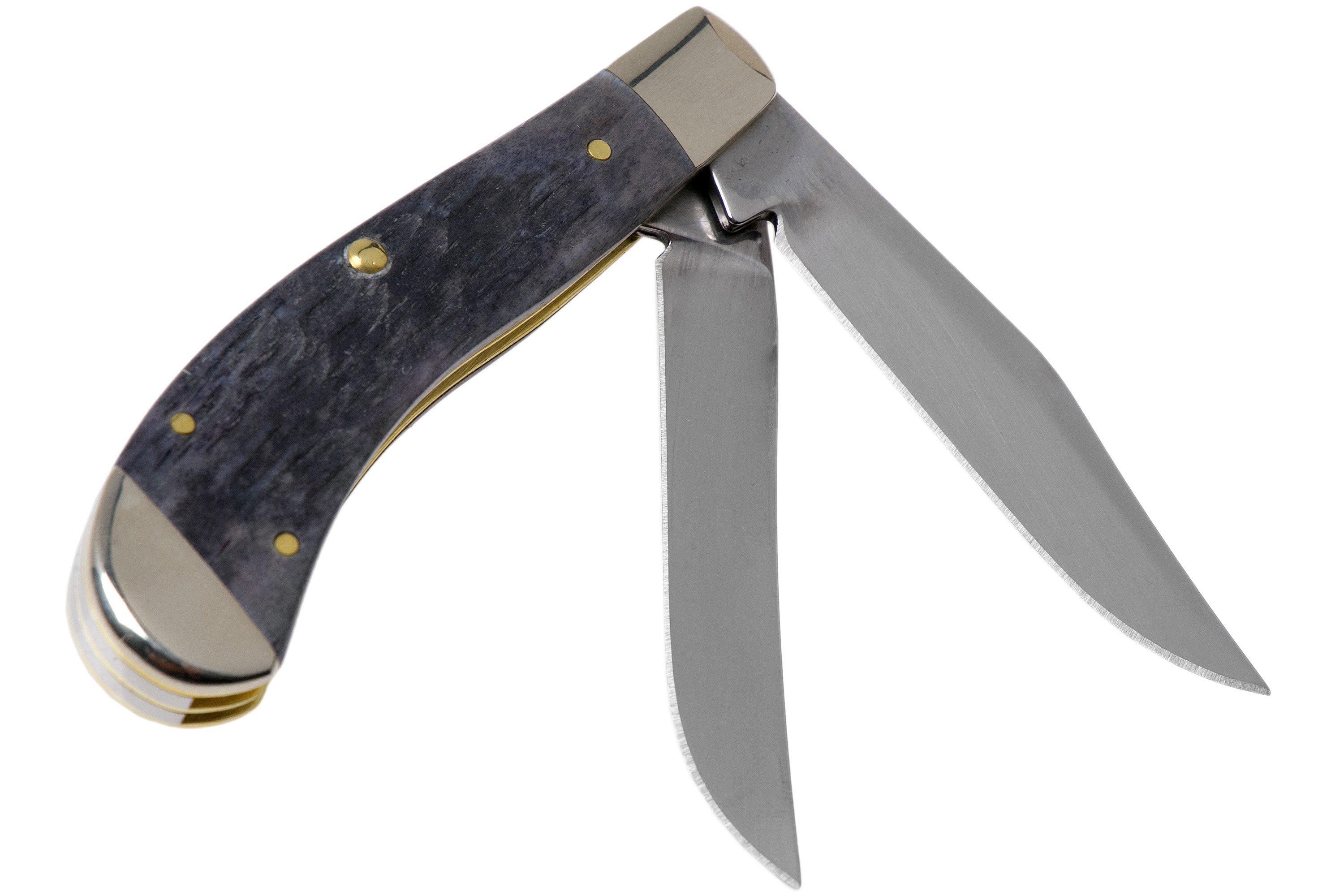 Case Saddlehorn Pocket Worn Grey Bone, Crandall Jig, 58417, TB62110 CV