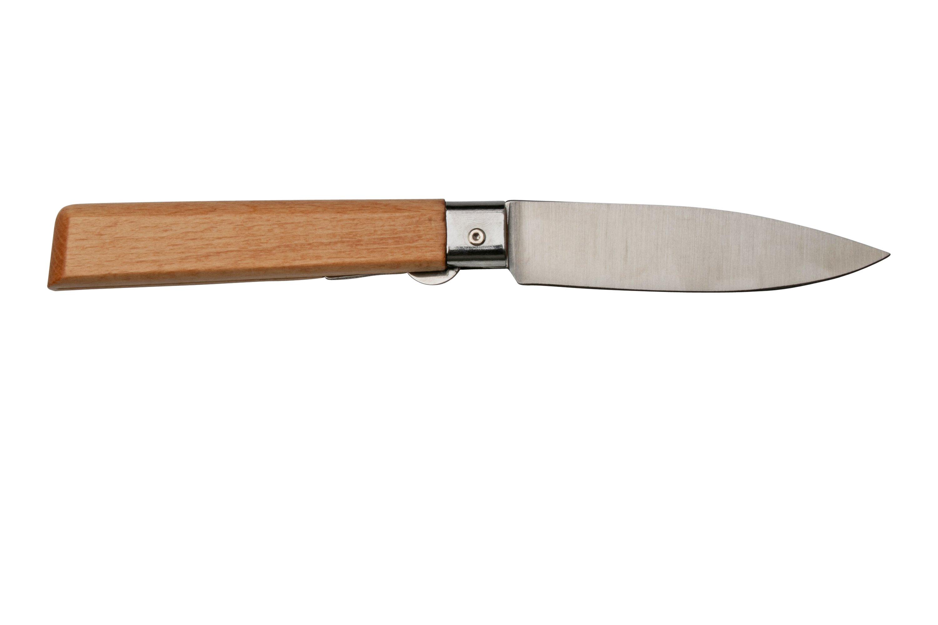 MAM Operario Beech Wood Satinfinish, Linerlock 2036 pocket knife
