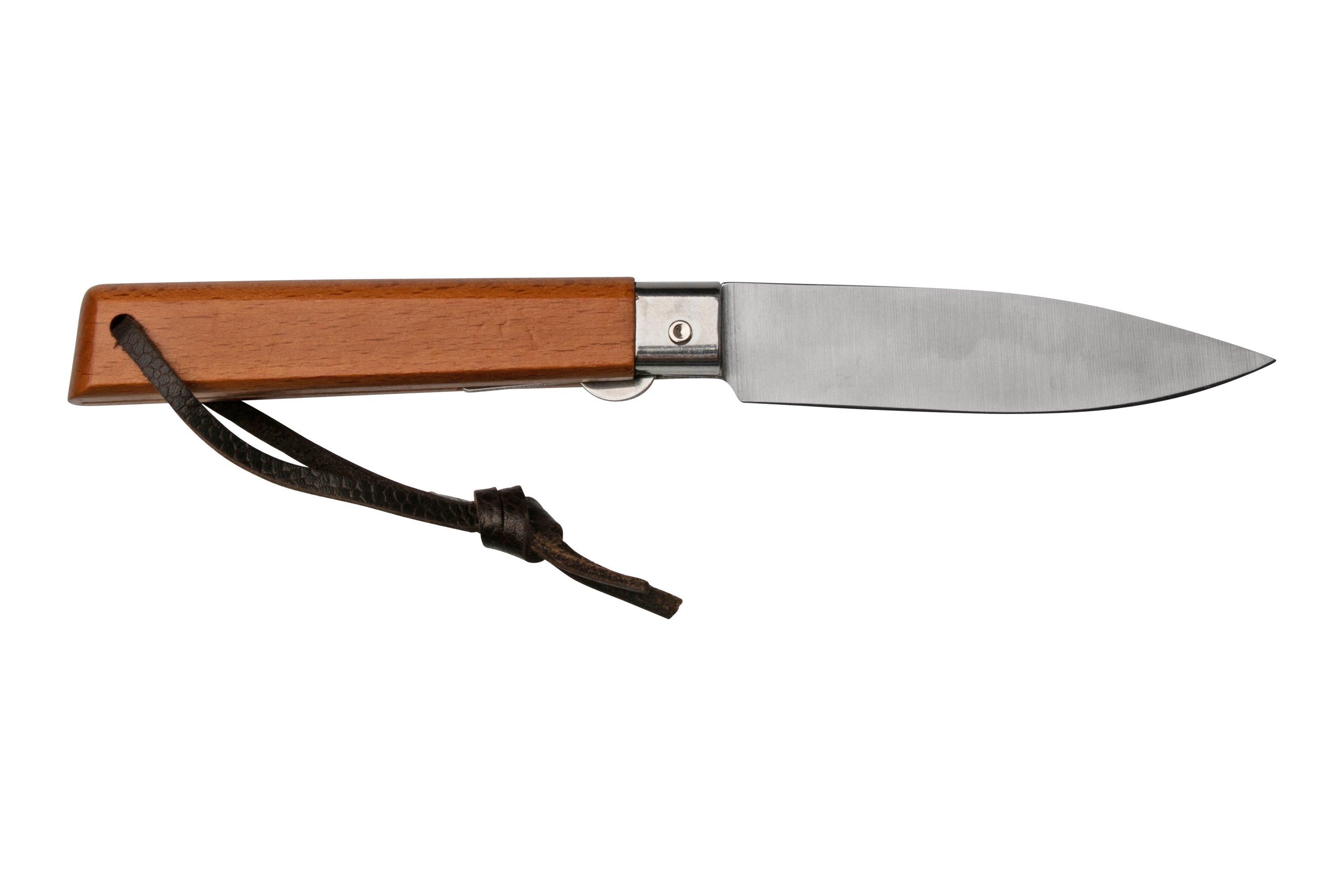 MAM Operario Beech Wood Satinfinish, Linerlock 2038 pocket knife