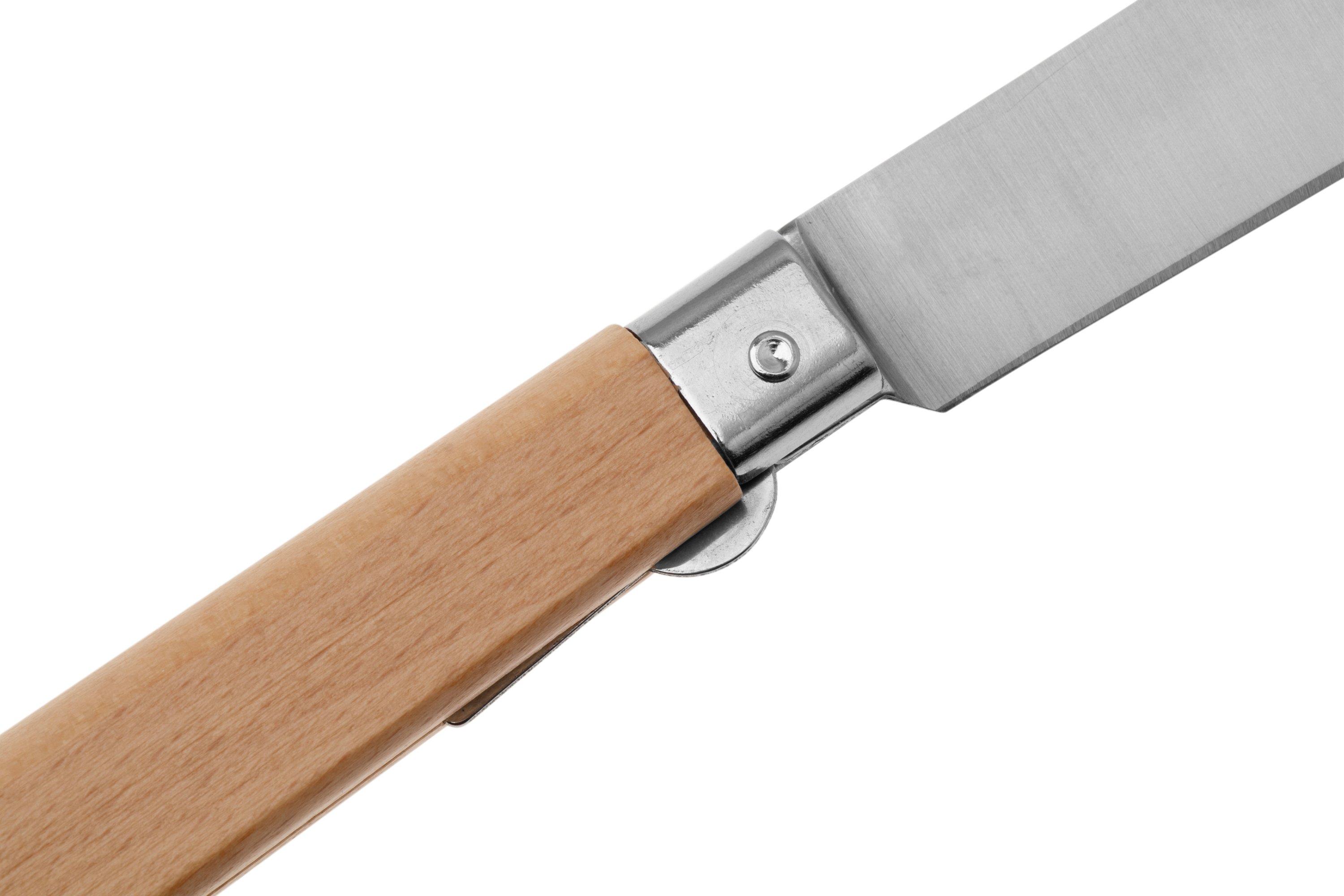 MAM Operario Beech Wood, Satinfinish Linerlock 2043 pocket knife