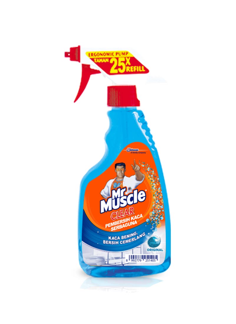 Mr.Muscle Pembersih Kaca Serbaguna Original 500mL Klik Indomaret
