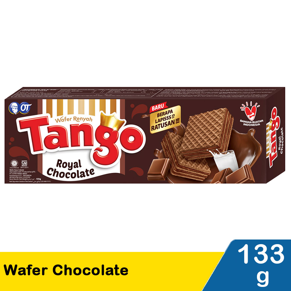 Tango Wafer Chocolate 163G | Klikindomaret