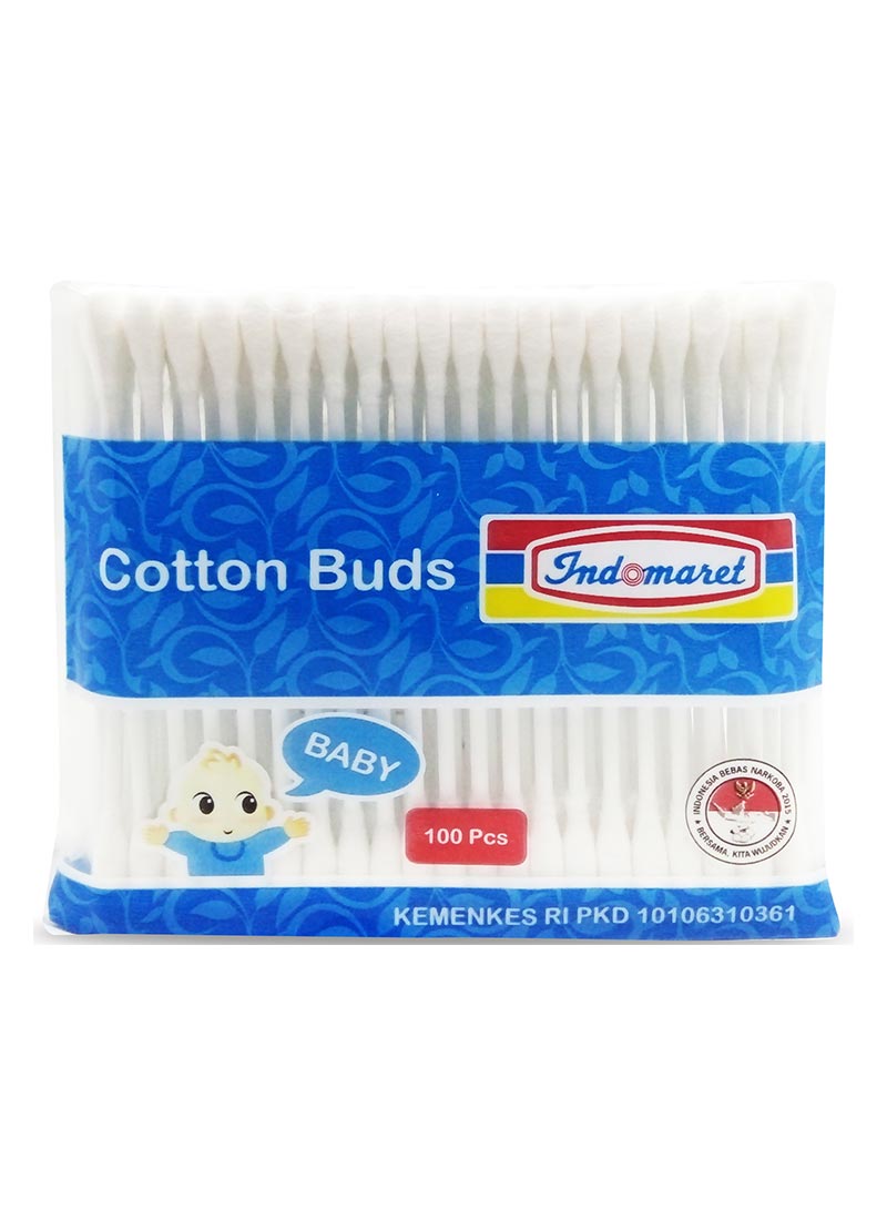 Indomaret Cotton Buds Reffil 100'S Baby Pck Klik Indomaret