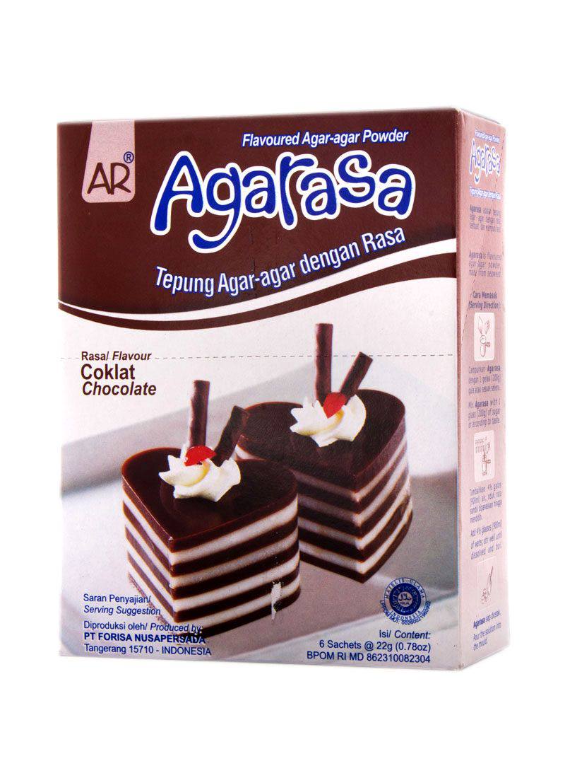 Agar Rasa Agar Agar Powder Coklat Pck 22G | Klikindomaret